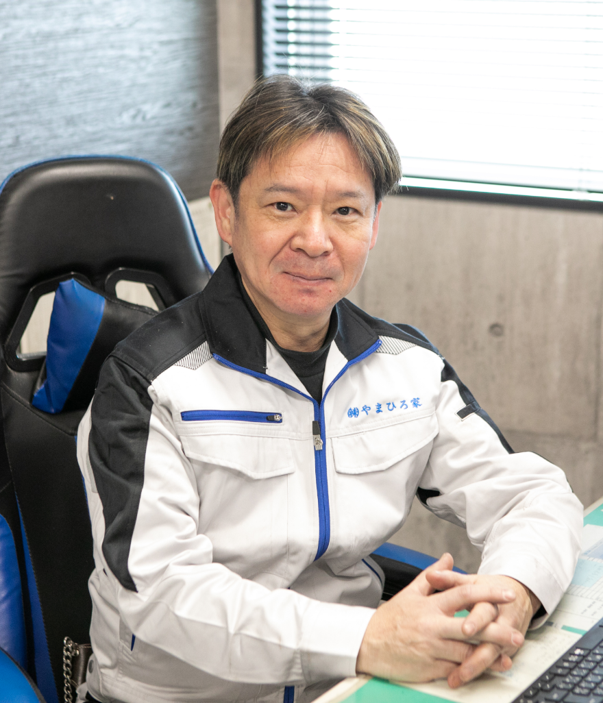 代表取締役の写真